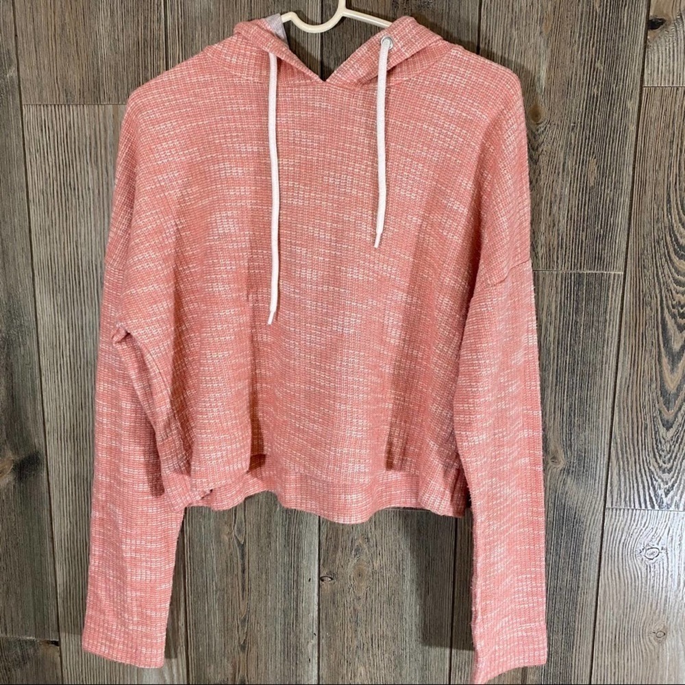 𝅺urban Outfitters BDG Hooded Crop Sweatshirt